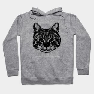 Cat retro pop art Hoodie